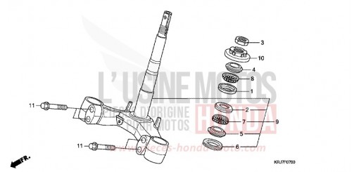TIGE DE DIRECTION FES125AB de 2011